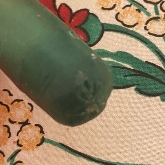 VTG I Carolina I 5 Red Dinner Tapers Candles + 1 Green - Picture 9 of 10